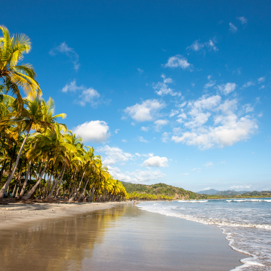 Picture of a beach in Nicaragua 